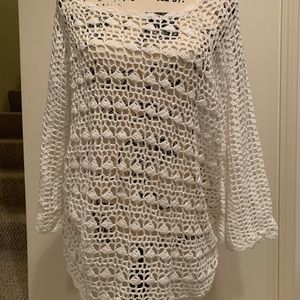 White Knit Sweater